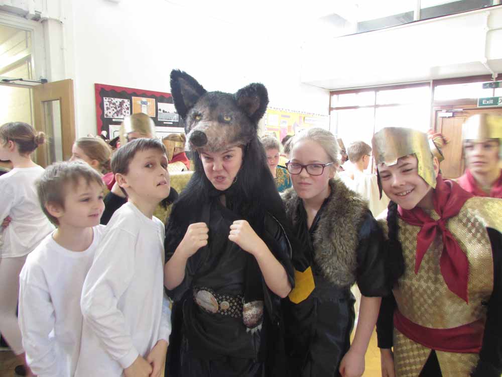 Year 6 Production of 'Mulan', March 2016